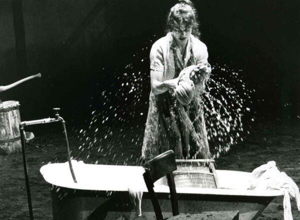 JAGDSZENEN AUS NIEDERBAYERN am Düsseldorfer Schauspielhaus 1991, Regie: Wolf Seesemann, Fotografie: Lore Bermbach