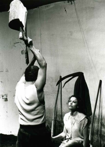 JAGDSZENEN AUS NIEDERBAYERN am Düsseldorfer Schauspielhaus 1991, Regie: Wolf Seesemann, Fotografie: Lore Bermbach