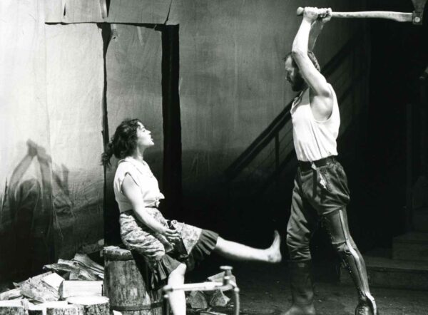 JAGDSZENEN AUS NIEDERBAYERN am Düsseldorfer Schauspielhaus 1991, Regie: Wolf Seesemann, Fotografie: Lore Bermbach