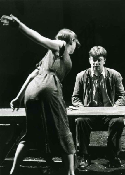 JAGDSZENEN AUS NIEDERBAYERN am Düsseldorfer Schauspielhaus 1991, Regie: Wolf Seesemann, Fotografie: Lore Bermbach